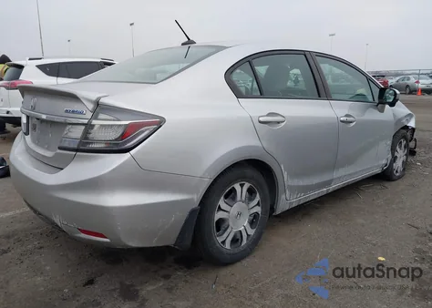 2015 Honda Civic Hybrid from USA, damaged, VIN 19XFB4F2XFE200050